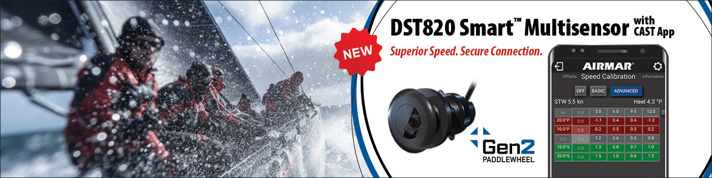 AIRMAR DST820 Smart Multisensor with CAST App